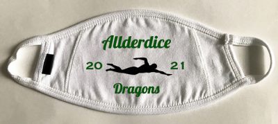 Allderdice Swimming Mask - White