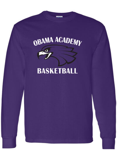 Obama Academy Basketball Long Sleeve Tee